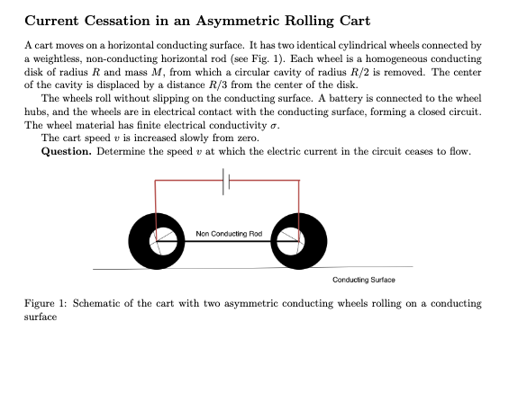 First version of the circuit problem used to bait the AI model